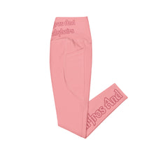 Load image into Gallery viewer, Airfros And Babyhairs Logo WeWak Crossover Leggings With Pockets