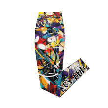 Load image into Gallery viewer, Paint Splatter Crossover Leggings with Pockets