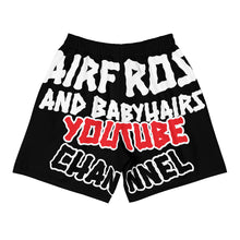 Load image into Gallery viewer, Airfros And Babyhairs Youtube Athletic Shorts