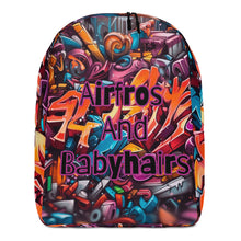Load image into Gallery viewer, Graffiti Print Minimalist Backpack