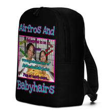 Load image into Gallery viewer, Airfros And Babyhairs Mukbang Original Minimalist Backpack