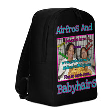 Load image into Gallery viewer, Airfros And Babyhairs Mukbang Original Minimalist Backpack