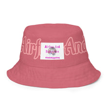 Load image into Gallery viewer, Airfros And Babyhairs Logo WeWak Reversible Bucket Hat