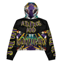 Load image into Gallery viewer, Paint Splatter Cropped Windbreaker