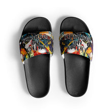 Load image into Gallery viewer, Paint Splatter Logo Men’s slides
