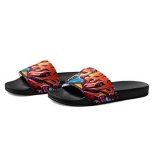 Load image into Gallery viewer, Graffiti Print Mens Slides