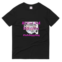 Load image into Gallery viewer, Airfros And Babyhairs Branded Pink Logo Short-Sleeve T-Shirt