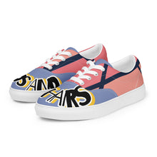 Load image into Gallery viewer, Abstract Women Laced Canvas Shoes