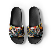 Load image into Gallery viewer, Paint Splatter Logo Women's slides