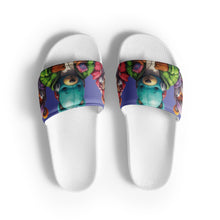 Load image into Gallery viewer, Back To School Bears Trio Slides Chetwode Blue