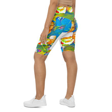 Load image into Gallery viewer, Airfros And Babyhairs Blue Mukbang All Over Print Biking Shorts
