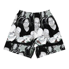Load image into Gallery viewer, Airfros And Babyhairs Black And White Graphic Shorts