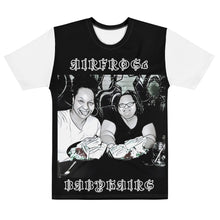 Load image into Gallery viewer, Airfros And Babyhairs Black And White Sleeve Graphic Tee
