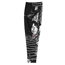 Load image into Gallery viewer, Airfros And Babyhairs Black White Red Infamous Joggers