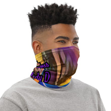Load image into Gallery viewer, Infamous Lady D Purple Logo Neck Gaiter