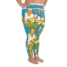 Load image into Gallery viewer, Airfros And Babyhairs Blue Mukbang Plus Size Leggings