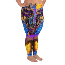 Load image into Gallery viewer, Infamous Lady D Purple Logo Plus Size Leggings