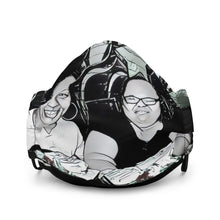 Load image into Gallery viewer, Airfros And Babyhairs Black & White Collection Mask (out of stock)