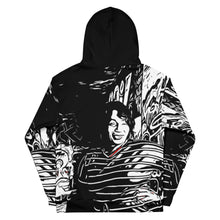 Load image into Gallery viewer, Airfros And Babyhairs Infamous Lady D Black White Red Infamous Hoodie