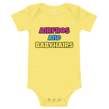 Load image into Gallery viewer, Airfros And Babyhairs Fan Fave One Onesie