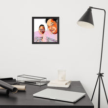 Load image into Gallery viewer, Airfros And Babyhairs Framed Poster