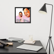 Load image into Gallery viewer, Airfros And Babyhairs Framed Poster