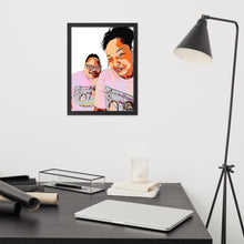 Load image into Gallery viewer, Airfros And Babyhairs Framed Poster