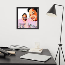Load image into Gallery viewer, Airfros And Babyhairs Framed Poster