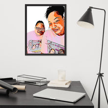 Load image into Gallery viewer, Airfros And Babyhairs Framed Poster