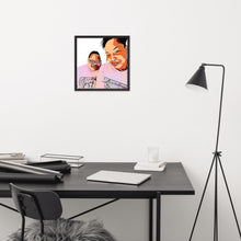 Load image into Gallery viewer, Airfros And Babyhairs Framed Poster