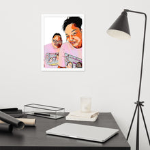 Load image into Gallery viewer, Airfros And Babyhairs Framed Poster