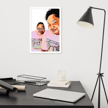 Load image into Gallery viewer, Airfros And Babyhairs Framed Poster