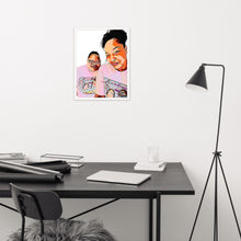 Load image into Gallery viewer, Airfros And Babyhairs Framed Poster