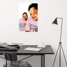 Load image into Gallery viewer, Airfros And Babyhairs Framed Poster