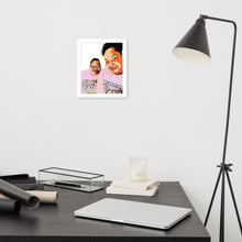 Load image into Gallery viewer, Airfros And Babyhairs Framed Poster