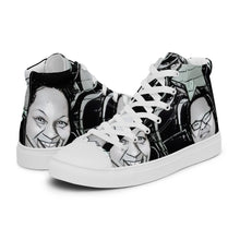 Load image into Gallery viewer, Airfros And Babyhairs Black & White Collection High Top Canvas Sneakers