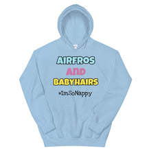 Load image into Gallery viewer, Airfros And Babyhairs Unisex Hoodie