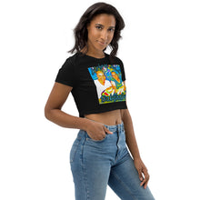 Load image into Gallery viewer, Airfros And Babyhairs Blue Mukbang Halter Top