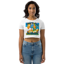 Load image into Gallery viewer, Airfros And Babyhairs Blue Mukbang Halter Top