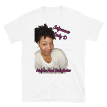 Load image into Gallery viewer, Airfros And Babyhairs Infamous Lady D Short Sleeve Shirt