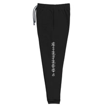 Load image into Gallery viewer, Airfros And Babyhairs White & Black Unisex Joggers