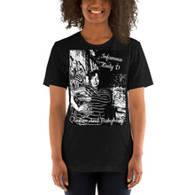 Load image into Gallery viewer, Airfros And Babyhairs Black & White Infamous Tee