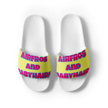 Load image into Gallery viewer, Airfros And Babyhairs Fan Fave One Womens Slides