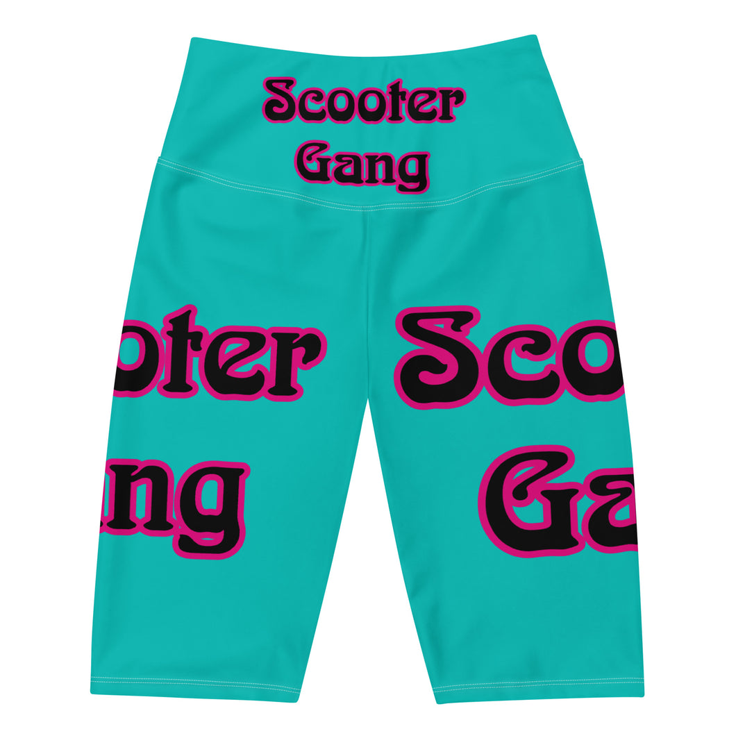 Scooter Gang Iris Blue Biker Shorts