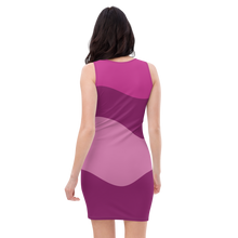 Load image into Gallery viewer, Airfros And Babyhairs Pink And Purple Camo Body DRESS
