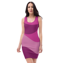 Load image into Gallery viewer, Airfros And Babyhairs Pink And Purple Camo Body DRESS
