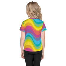 Load image into Gallery viewer, Airfros And Babyhairs Multicolored Logo Baby Tee
