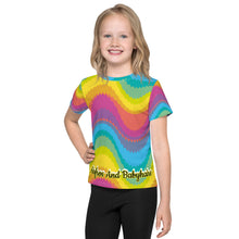 Load image into Gallery viewer, Airfros And Babyhairs Multicolored Logo Baby Tee
