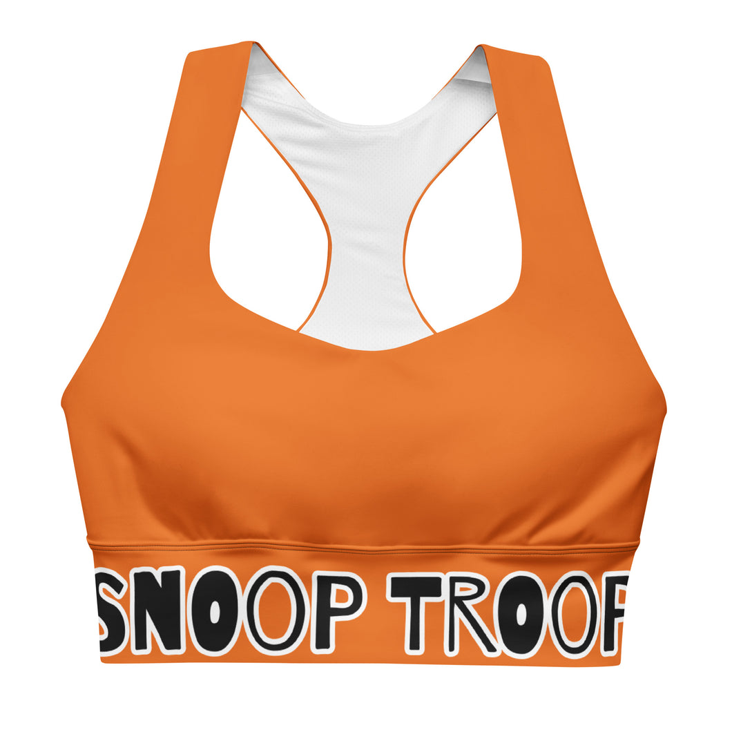 Snoop Troop Mango Long Line Sports Bra