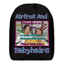 Load image into Gallery viewer, Airfros And Babyhairs Mukbang Original Minimalist Backpack
